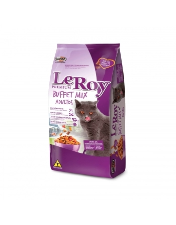 RAÇÃO LEROY BUFFET MIX ADULTOS 1KG