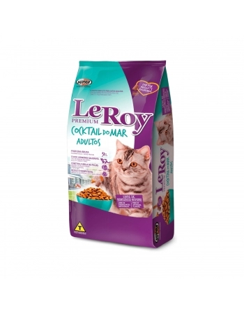 RAÇÃO LEROY COCKTAIL DO MAR ADULTOS 10,1KG