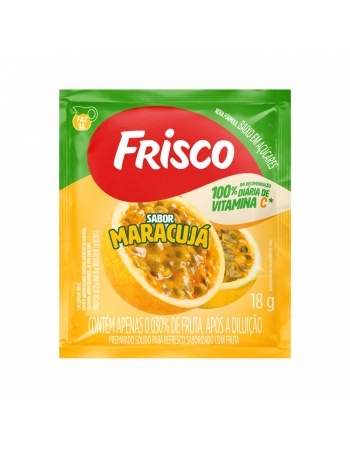 REFRESCO PÓ FRISCO MARACUJA 324G (18X18G)