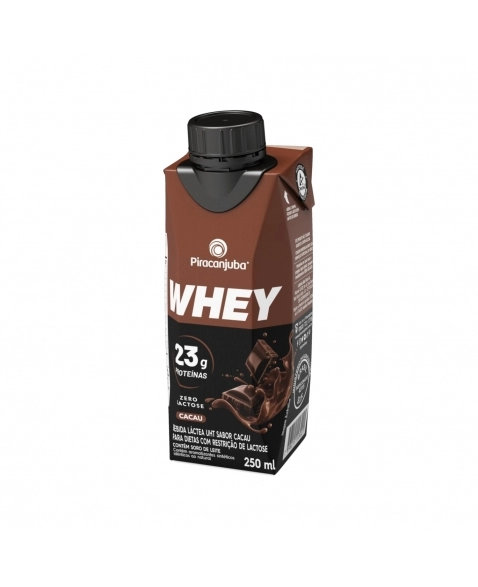 WHEY 23G CACAU 250ML