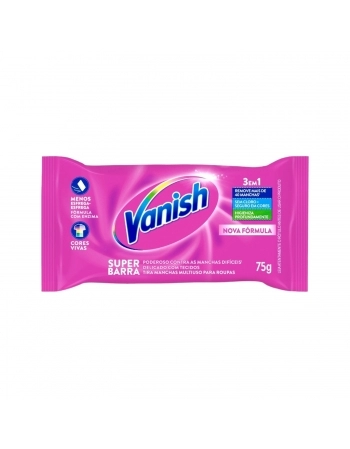 TIRA MANCHAS VANISH SUPER BARRA 900G (12X75G)