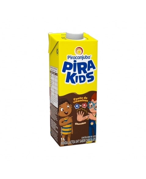 BEBIDA LACTEA PIRAKIDS CHOCOLATE 1L