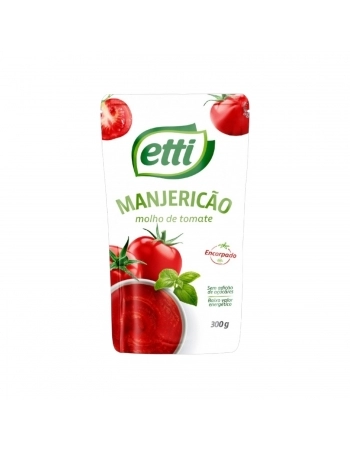 MOLHO MANJERICÃO ETTI SACHE 300G