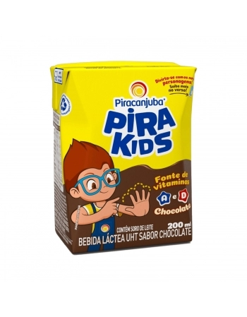 BEBIDA LACTEA PIRAKIDS CHOCOLATE 200ML