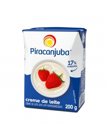 CREME DE LEITE PIRACANJUBA 200G