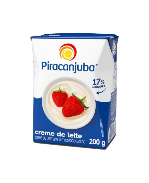 CREME DE LEITE PIRACANJUBA 200G