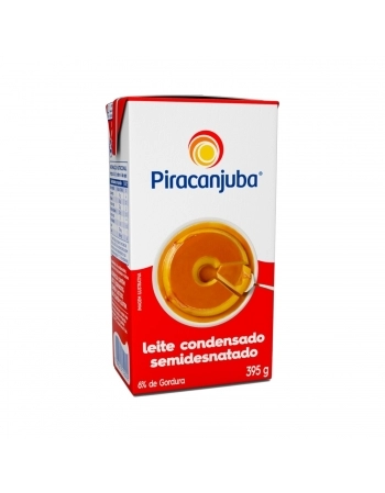 LEITE CONDENSADO SEMIDESNATADO PIRACANJUBA 395G