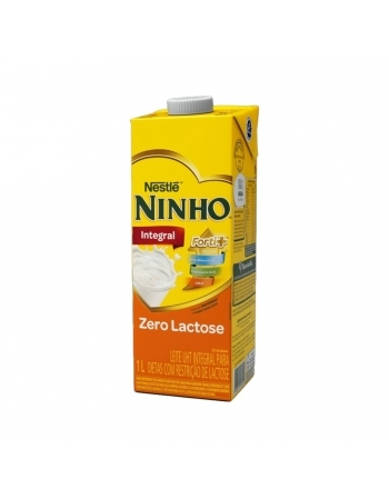 LEITE INTEGRAL NINHO ZERO LACTOSE 1L