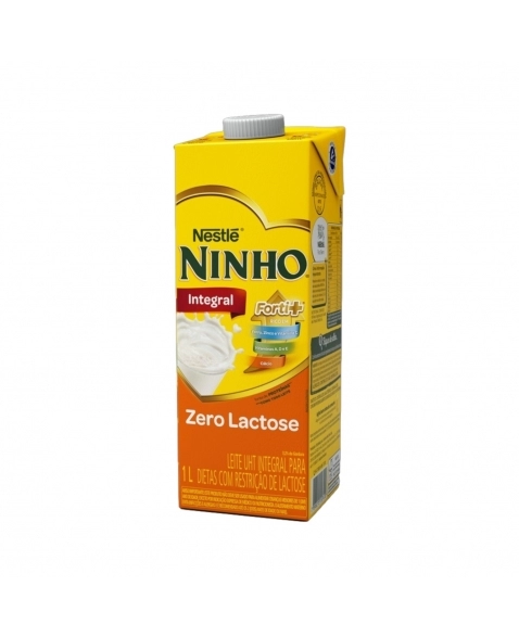 LEITE INTEGRAL NINHO ZERO LACTOSE 1L