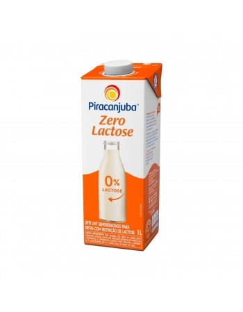 LEITE SEMIDESNATADO PIRACANJUBA ZERO LACTOSE 1L