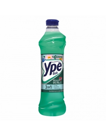 DESINFETANTE BAK YPE TURQUESA 500ML