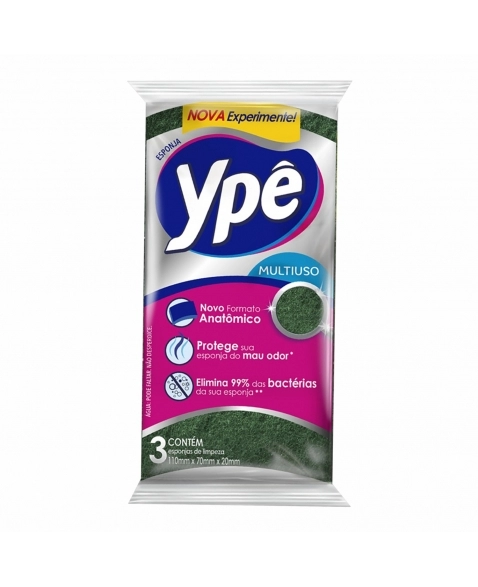 ESPONJA YPE MULTIUSO 10X3UN