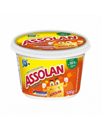 SABÃO EM PASTA ASSOLAN POTE 500G