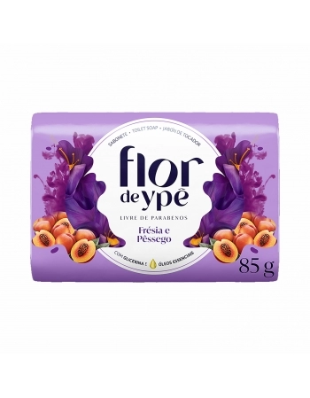 SABONETE FLOR FRESIA E PESSEGO 85G