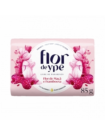 SABONETE FLOR MAÇA E FRAMBOESA 85G