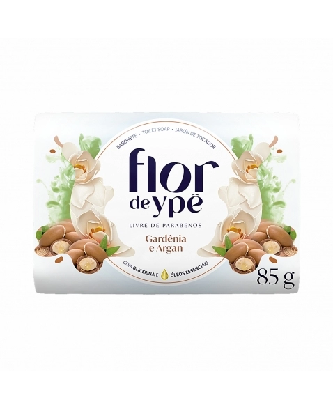 SABONETE FLOR GARDENIA E ARGAN 85G