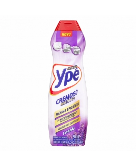 SAPONACEO CREMOSO YPE LAVANDA 300ML