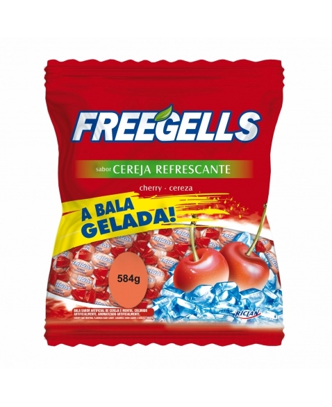 BALA FREEGELLS PLAY CEREJA 584G