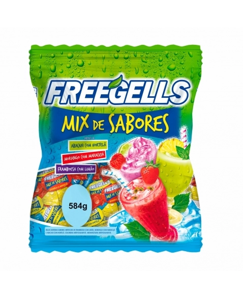 BALA FREEGELLS PLAY MIX VERDE 584G