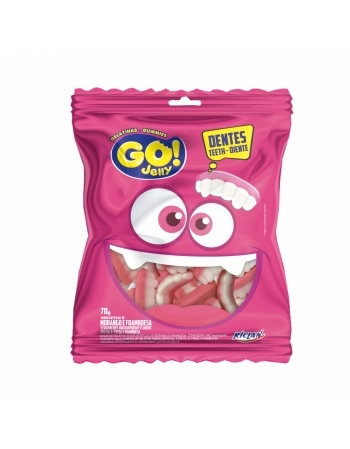 BALA GO JELLY DENTES 70G