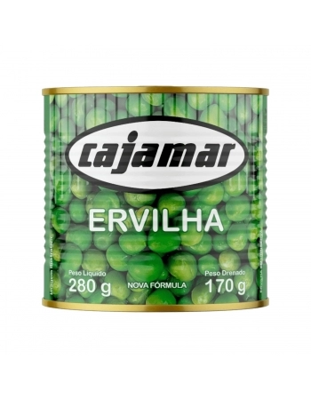 ERVILHA GRÃOS CAJAMAR LATA 170G