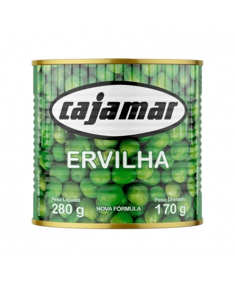 ERVILHA GRÃOS CAJAMAR LATA 170G