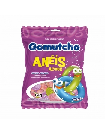 BALA GOMUTCHO ANEIS ACIDA 64G