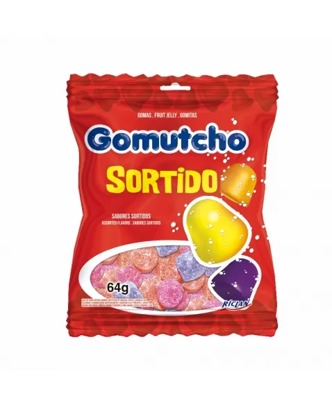 BALA GOMUTCHO SORTIDO (SINO) 64G