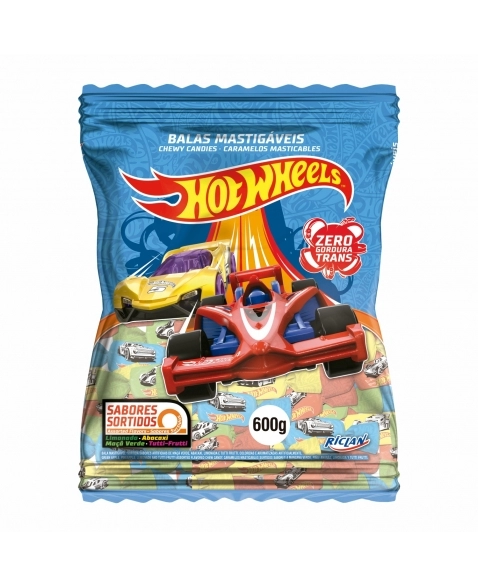 BALA HOT WHEELS SORTIDA 600G