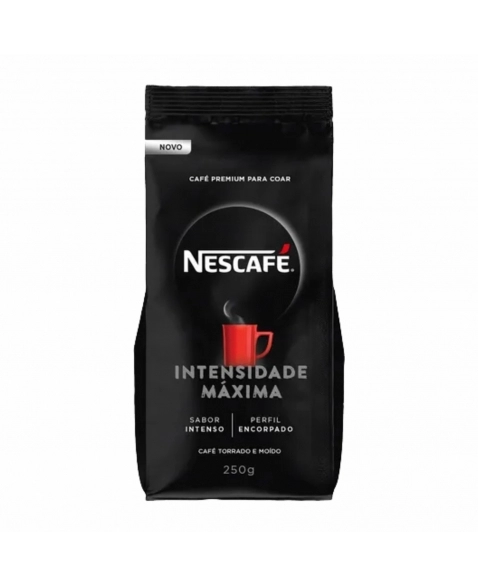 CAFÉ TORRADO E MOIDO NESCAFE INTENSIDADE MAXIMA SACHE 250G