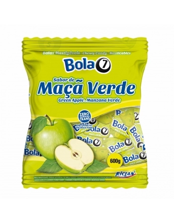 BALA BOLA7 MAÇÃ VERDE 600G