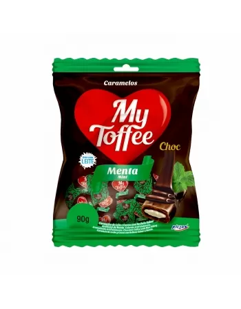 BALA MY TOFFEE CHOCOLATE C/MENTA 90G