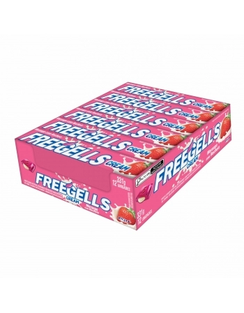 DROPS FREEGELLS PLAY CREAM MORANGO 12UN