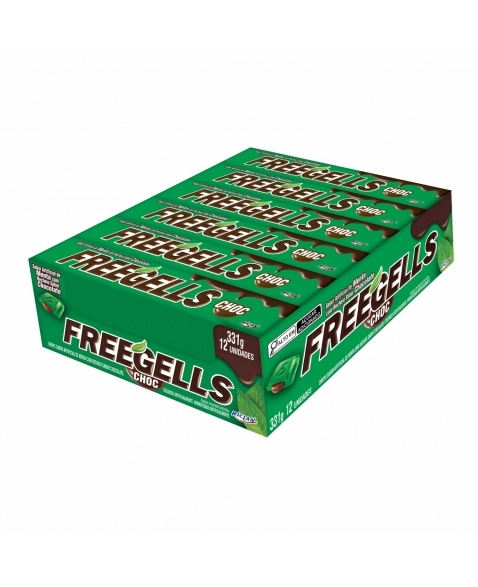 DROPS FREEGELLS PLAY MENTA RECH. CHOC 12UN