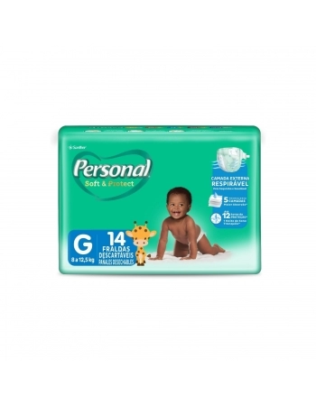 FRALDA PERSONAL SOFT&PROTECT (G) C/14UN