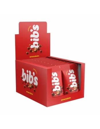 CONFEITO BIBS AMENDOIM 18X40G