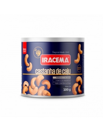 CASTANHA DE CAJU IRACEMA LATA 100G