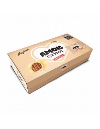 BOMBOM AMOR CARIOCA BRANCO 200G (10X20G)