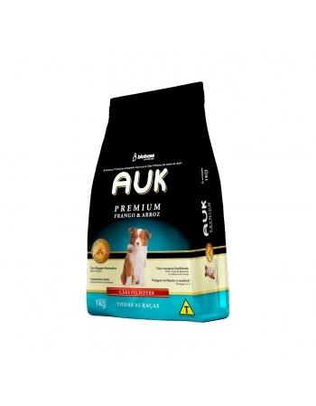 RAÇÃO AUK PREMIUM FILHOTES (FARDO) 1KG