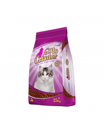 RAÇÃO GATO CRIADOR CARNE 25 KG