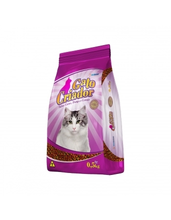 RAÇÃO GATO CRIADOR MIX (FARDO) 500G