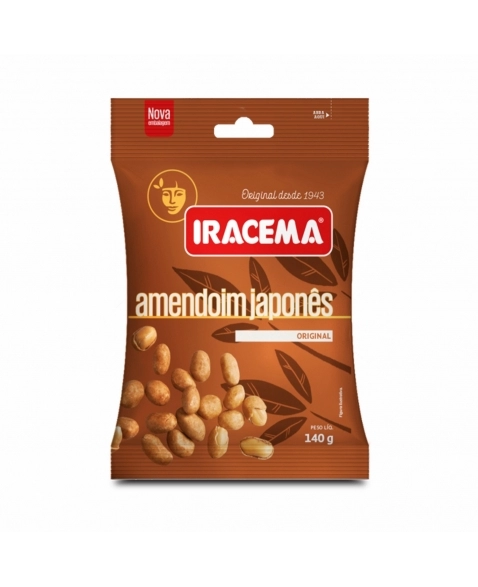 AMENDOIM JAPONES IRACEMA SACHE 140G