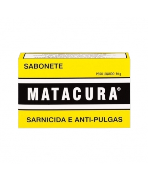 SABONETE MATACURA SARNICIDA 80G