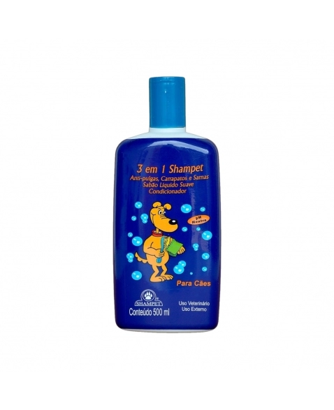 SHAMPOO SHAMPET 3X1 500ML