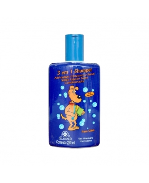 SHAMPOO SHAMPET 3X1 250ML