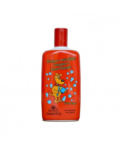 SHAMPOO SHAMPET ANTI-PULGAS 500ML