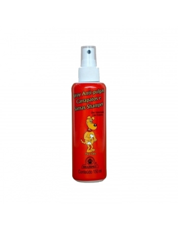 SPRAY SHAMPET ANTI-PULGAS/CARRAPATOS 150ML