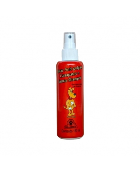 SPRAY SHAMPET ANTI-PULGAS/CARRAPATOS 150ML