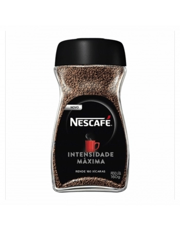 CAFÉ SOLUVEL NESCAFE INTENSIDADE MAXIMA VIDRO 160G