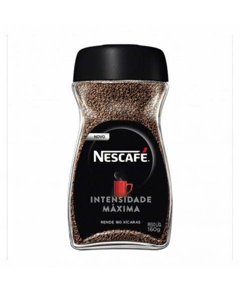 CAFÉ SOLUVEL NESCAFE INTENSIDADE MAXIMA VIDRO 160G